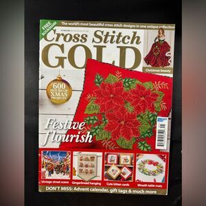 Cross Stitch GOLD Magazine Issue 63 Nov/Dec 2017 Festive Flourish